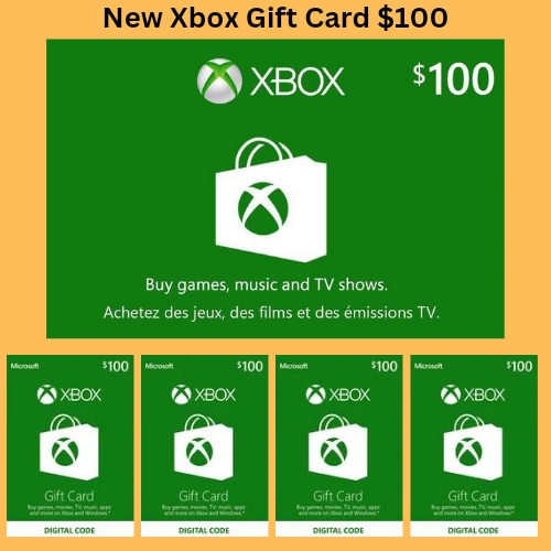 New Xbox Gift Card – 2024